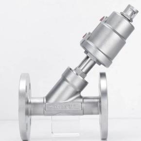 Pneumatic Stainless Steel Actuator Angle Seat Valve